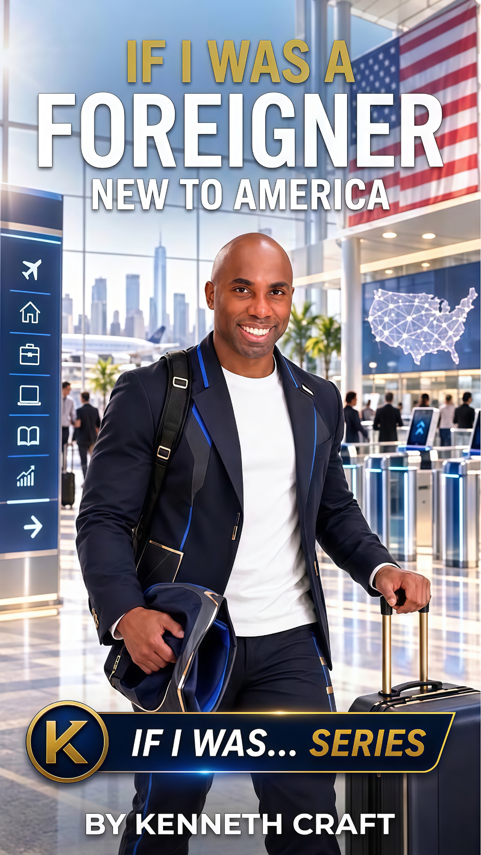Cover of If I Was a Foreigner — New to America business playbook